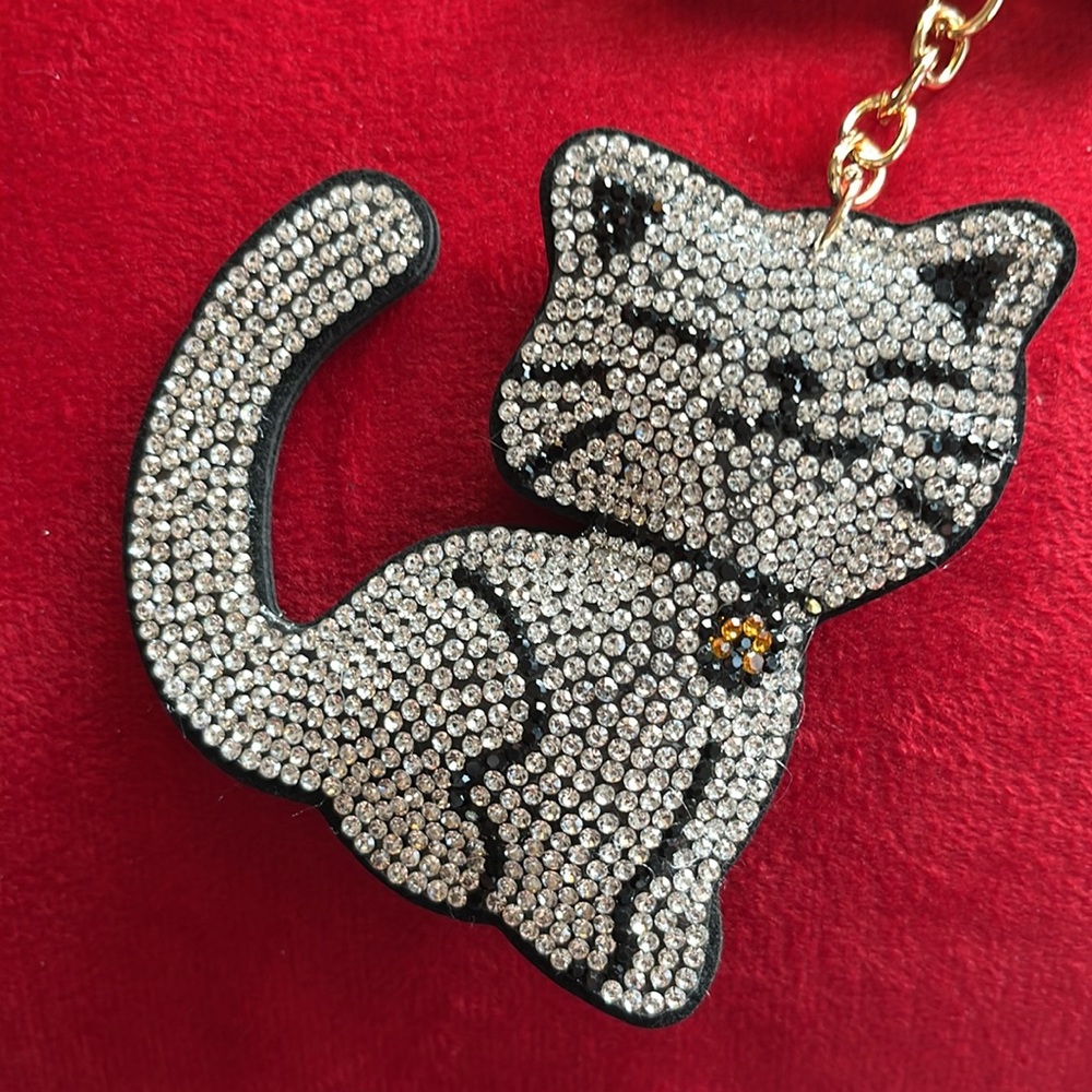 Puffy Cat Keychains